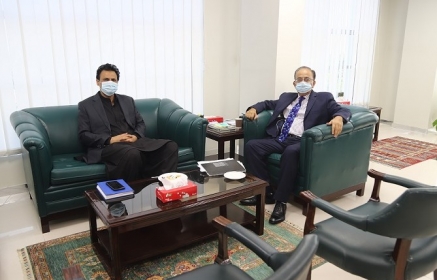 Special Assistant to Prime Minister on Power & Petroleum Mr. Tabish Gauhar Visited OGRA on 19 May 2021
